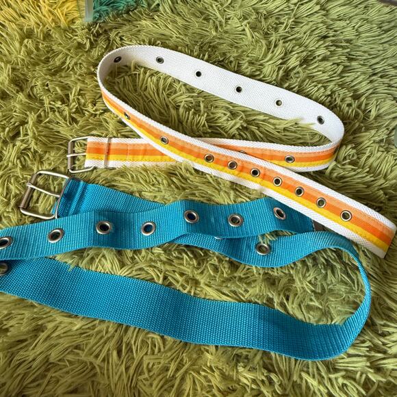Y2K woven rivet studded belt bundle - Picture 3 of 5